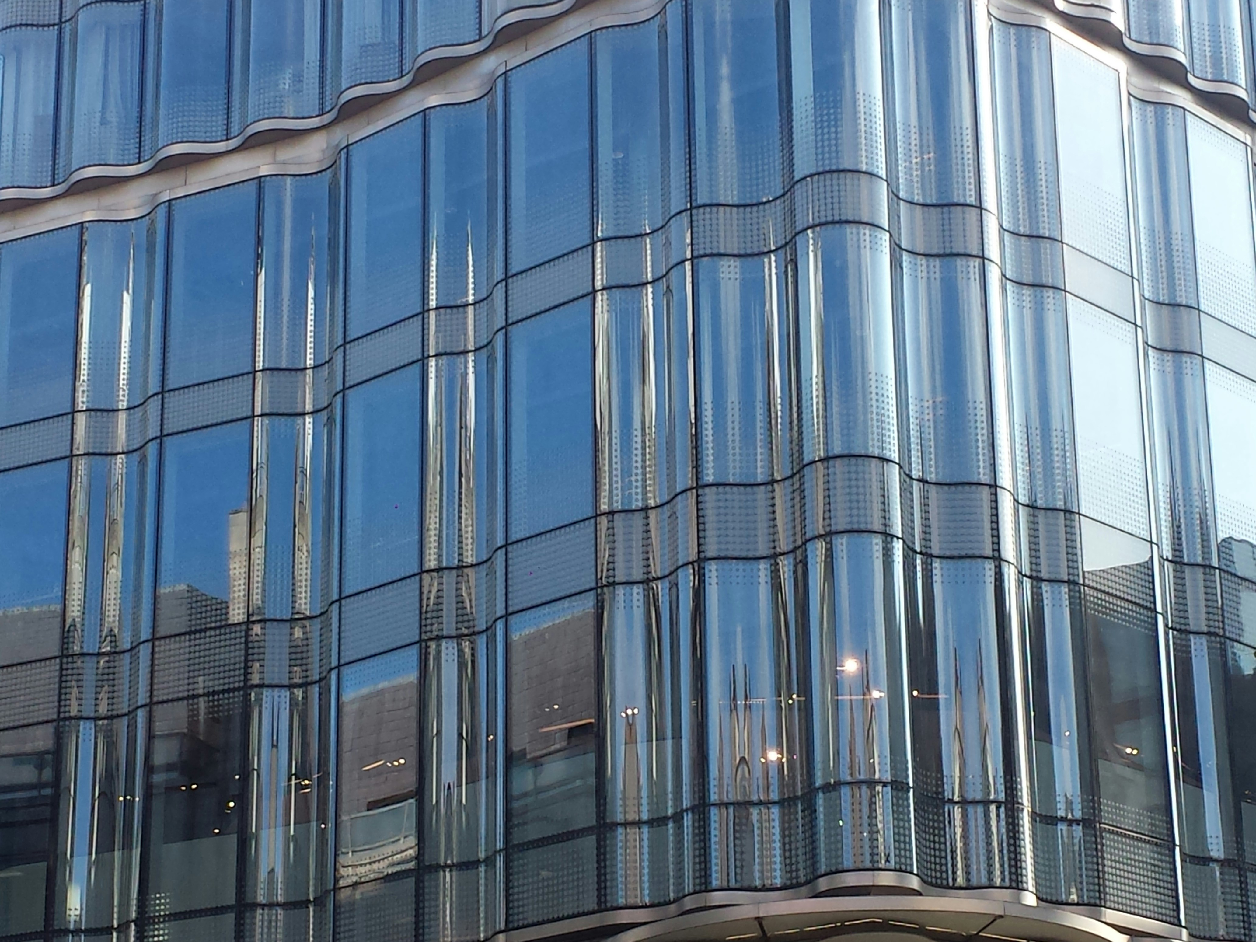 Crystal clear storefront glass